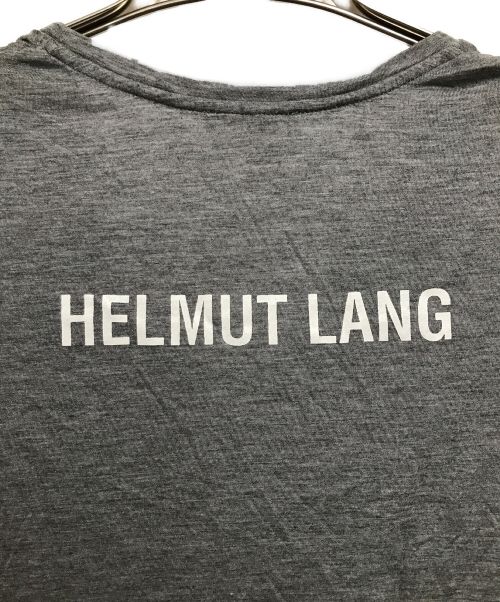 HELMUT LANG（ヘルムートラング）HELMUT LANG (ヘルムートラング) バックプリントTシャツ グレー サイズ:Sの古着・服飾アイテム