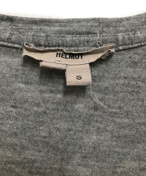 HELMUT LANG（ヘルムートラング）HELMUT LANG (ヘルムートラング) バックプリントTシャツ グレー サイズ:Sの古着・服飾アイテム