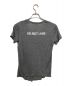 HELMUT LANG (ヘルムートラング) バックプリントTシャツ グレー サイズ:S：4000円