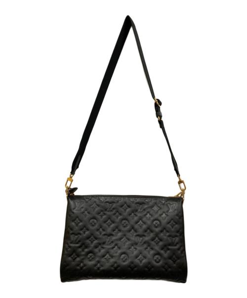 LOUIS VUITTON（ルイ ヴィトン）LOUIS VUITTON (ルイ ヴィトン) クッサンMM/ラムレザー・カーフレザー チェーンショルダーバッグ /M57783 ブラック サイズ:-の古着・服飾アイテム