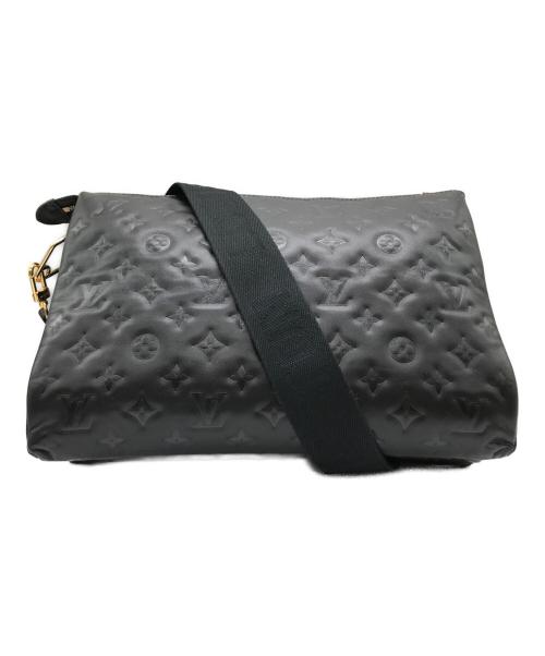 LOUIS VUITTON（ルイ ヴィトン）LOUIS VUITTON (ルイ ヴィトン) クッサンMM/ラムレザー・カーフレザー チェーンショルダーバッグ /M57783 ブラック サイズ:-の古着・服飾アイテム