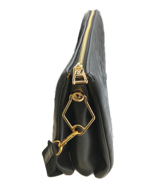 LOUIS VUITTON（ルイ ヴィトン）LOUIS VUITTON (ルイ ヴィトン) クッサンMM/ラムレザー・カーフレザー チェーンショルダーバッグ /M57783 ブラック サイズ:-の古着・服飾アイテム