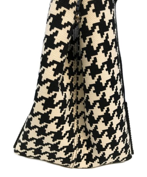 BALENCIAGA（バレンシアガ）BALENCIAGA (バレンシアガ) ネイビーカバスバッグS ホワイト×ブラック サイズ:-の古着・服飾アイテム