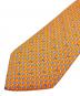 HERMES (エルメス) 総柄ネクタイ オレンジ サイズ:-：4000円