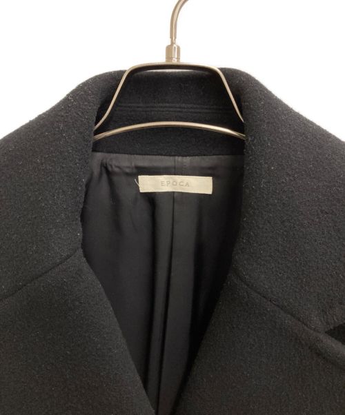 EPOCA（エポカ）EPOCA (エポカ) ダブルチェスターコート ブラック サイズ:SIZE38の古着・服飾アイテム