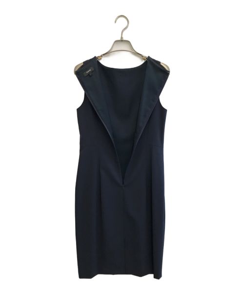 theory（セオリー）theory (セオリー) テーラーベティ 2 Bノースリーブワンピース ネイビー サイズ:SIZE 0の古着・服飾アイテム
