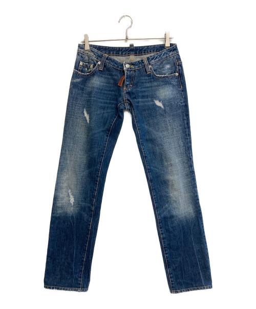 DSQUARED2（ディースクエアード）DSQUARED2 (ディースクエアード) デニムパンツ インディゴ サイズ:40の古着・服飾アイテム