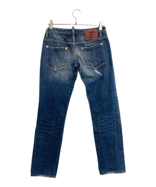 DSQUARED2（ディースクエアード）DSQUARED2 (ディースクエアード) デニムパンツ インディゴ サイズ:40の古着・服飾アイテム