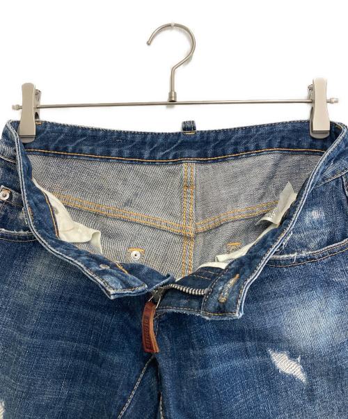 DSQUARED2（ディースクエアード）DSQUARED2 (ディースクエアード) デニムパンツ インディゴ サイズ:40の古着・服飾アイテム