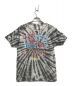 Astroworld (アストロワールド) タイダイTシャツ ホワイト×ブラック サイズ:SIZE M：4500円
