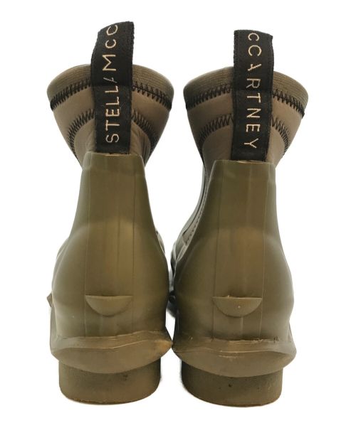 STELLA McCARTNEY（ステラマッカートニー）STELLA McCARTNEY (ステラマッカートニー) HUNTER (ハンター) レインブーツ オリーブ サイズ:US9の古着・服飾アイテム
