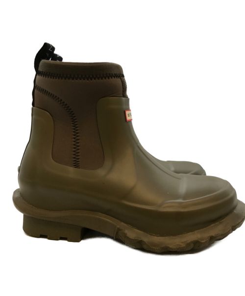 STELLA McCARTNEY（ステラマッカートニー）STELLA McCARTNEY (ステラマッカートニー) HUNTER (ハンター) レインブーツ オリーブ サイズ:US9の古着・服飾アイテム