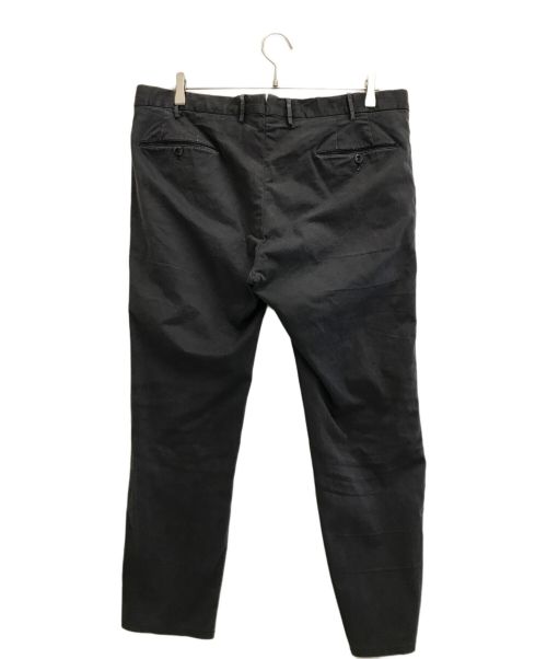 PT TORINO（ピーティートリノ）PT TORINO (ピーティートリノ) ノープリーツコットンスラックス グレー サイズ:SIZE 52の古着・服飾アイテム