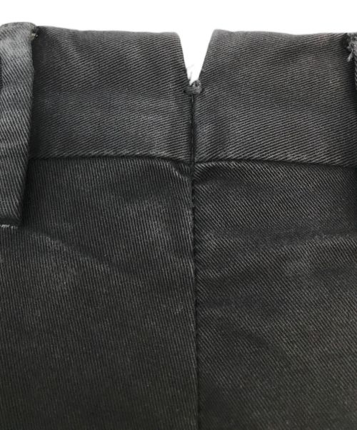 PT TORINO（ピーティートリノ）PT TORINO (ピーティートリノ) ノープリーツコットンスラックス グレー サイズ:SIZE 52の古着・服飾アイテム