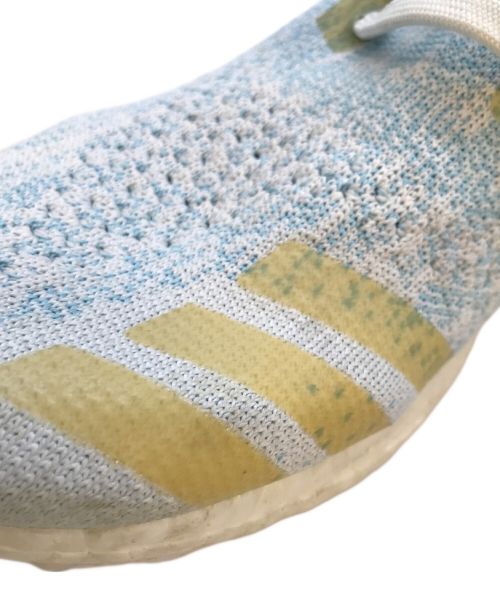 adidas（アディダス）adidas (アディダス) ウルトラブーストアングレイティドパーリーコーラルブリーチング ブルー×イエロー サイズ:SIZE29.5cmの古着・服飾アイテム