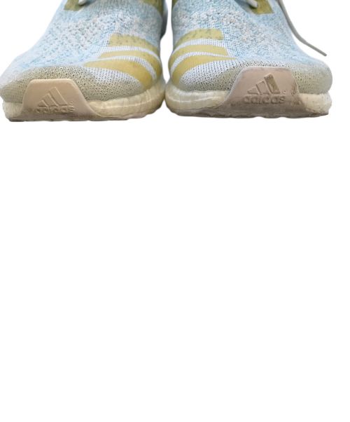 adidas（アディダス）adidas (アディダス) ウルトラブーストアングレイティドパーリーコーラルブリーチング ブルー×イエロー サイズ:SIZE29.5cmの古着・服飾アイテム