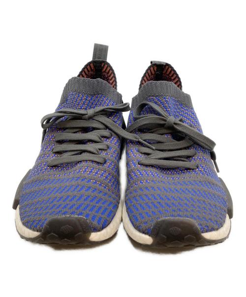 adidas（アディダス）adidas (アディダス) ローカットスニーカー ブルー×グレー サイズ:27.5の古着・服飾アイテム