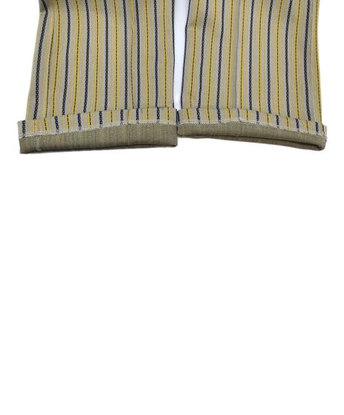 Needles（ニードルズ）Needles (ニードルズ) 総柄トラックパンツ イエロー サイズ:SIZE XSの古着・服飾アイテム