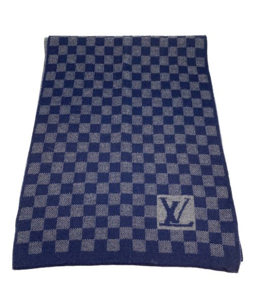 LOUIS VUITTON（ルイ ヴィトン）LOUIS VUITTON (ルイ ヴィトン) エシャルプ プティ グレー×ネイビー サイズ:-の古着・服飾アイテム