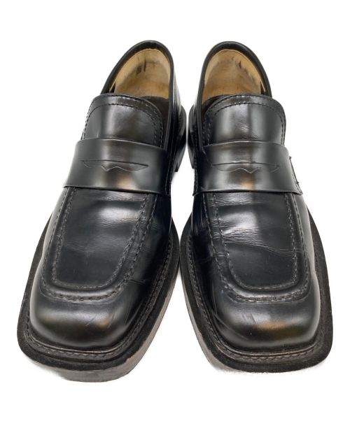 Pippichic（ピッピシック）Pippichic (ピッピシック) スクエアローファー ブラック サイズ:SIZE 38の古着・服飾アイテム