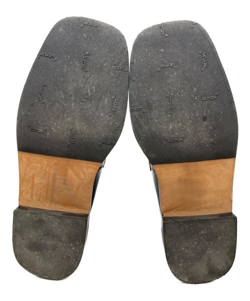 Pippichic（ピッピシック）Pippichic (ピッピシック) スクエアローファー ブラック サイズ:SIZE 38の古着・服飾アイテム