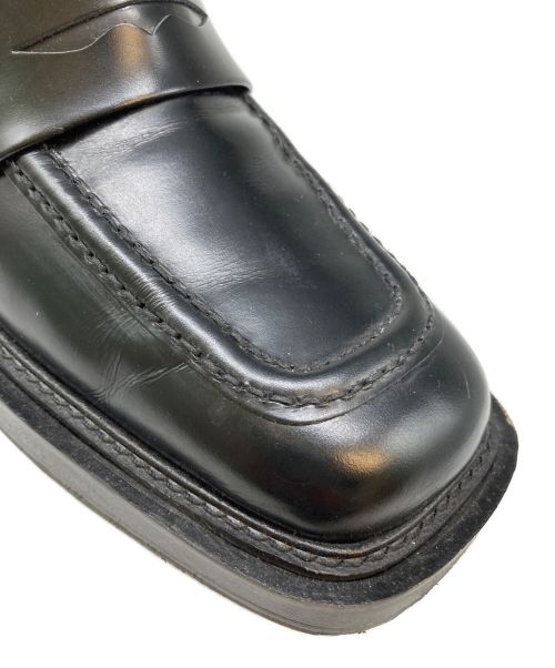 Pippichic（ピッピシック）Pippichic (ピッピシック) スクエアローファー ブラック サイズ:SIZE 38の古着・服飾アイテム