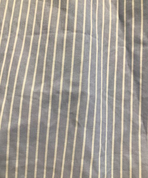 MACGRAW（マックグロー）MACGRAW (マックグロー) ストライプブラウスワンピース スカイブルー サイズ:14の古着・服飾アイテム