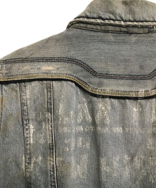 DIESEL（ディーゼル）DIESEL (ディーゼル) ヴィンテージ加工デニムベスト インディゴ サイズ:SIZE Lの古着・服飾アイテム