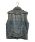 DIESEL (ディーゼル) ヴィンテージ加工デニムベスト インディゴ サイズ:SIZE L：3000円