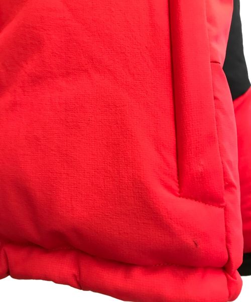 THE NORTH FACE（ザ ノース フェイス）THE NORTH FACE (ザ ノース フェイス) ダウンジャケット レッド×ブラック サイズ:SIZE XLの古着・服飾アイテム