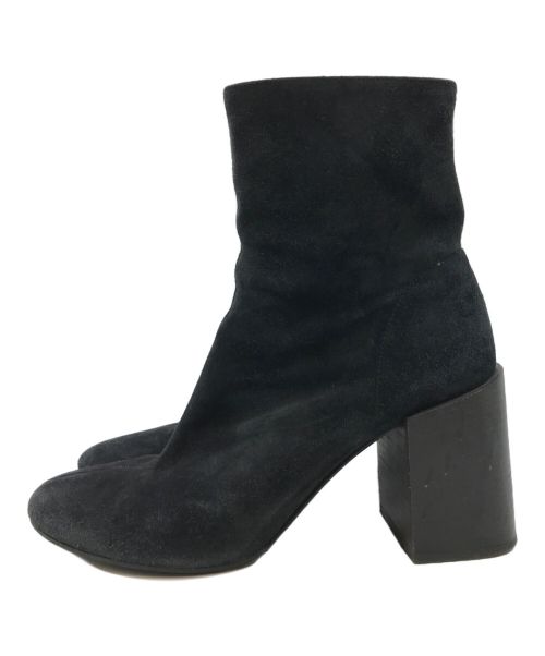 Acne studios（アクネ ストゥディオス）Acne studios (アクネ ストゥディオス) スウェードヒールブーツ ブラック サイズ:SIZE37の古着・服飾アイテム