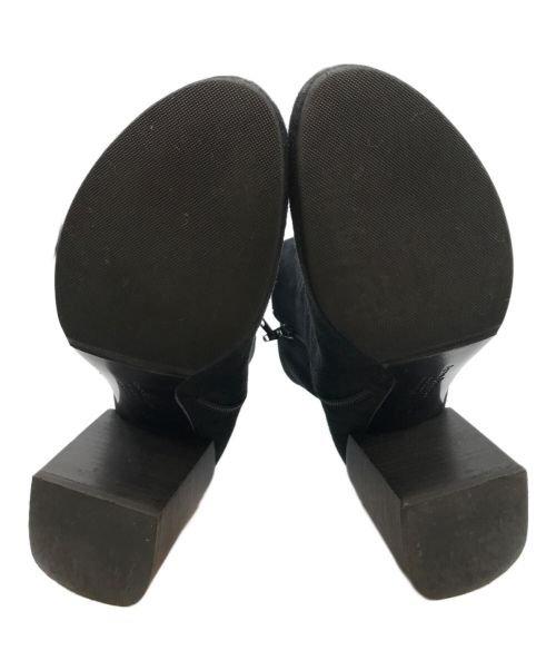 Acne studios（アクネ ストゥディオス）Acne studios (アクネ ストゥディオス) スウェードヒールブーツ ブラック サイズ:SIZE37の古着・服飾アイテム