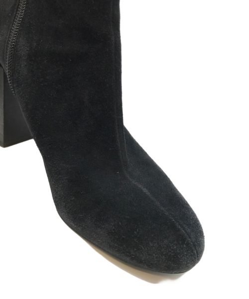 Acne studios（アクネ ストゥディオス）Acne studios (アクネ ストゥディオス) スウェードヒールブーツ ブラック サイズ:SIZE37の古着・服飾アイテム