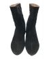 Acne studios (アクネ ストゥディオス) スウェードヒールブーツ ブラック サイズ:SIZE37：4500円