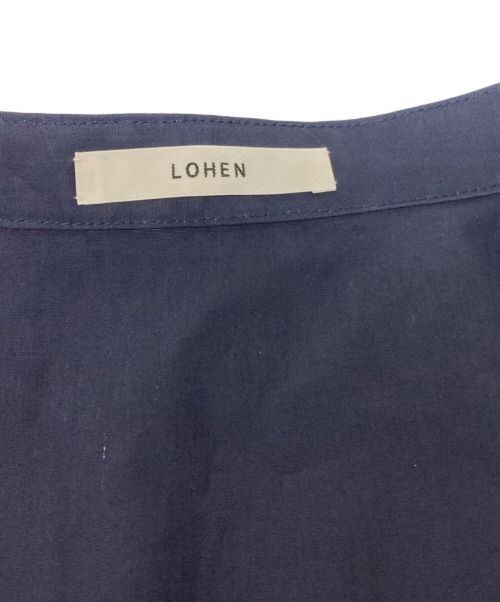 LOHEN（ローヘン）LOHEN (ローヘン) ハイカウントサイドベルテッドコート ネイビー サイズ:SIZE Free 未使用品の古着・服飾アイテム