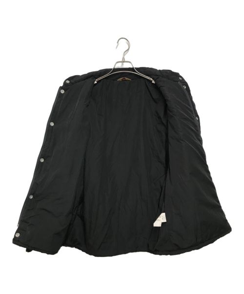 TOWN CRAFT（タウンクラフト）TOWN CRAFT (タウンクラフト) 中綿ジャケット ブラック サイズ:Mの古着・服飾アイテム