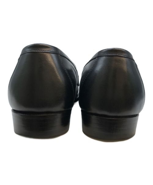 W.H（ダブルエイチ）W.H (ダブルエイチ) シャトーブリアンビットローファー ブラック サイズ:SIZE9の古着・服飾アイテム