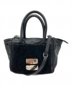 SEE BY CHLOEシーバイクロエ）の古着「2WAYハンドバッグ」｜ブラック