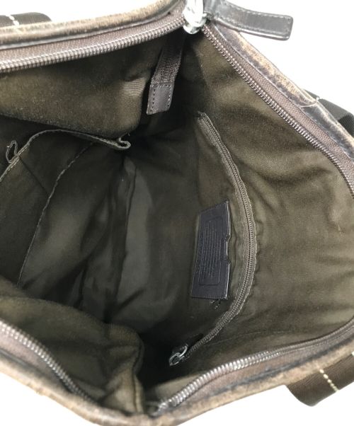 COACH（コーチ）COACH (コーチ) 2WAYバッグ ベージュ×ブルー サイズ:-の古着・服飾アイテム