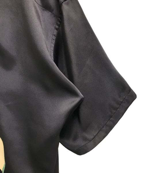 N.HOOLYWOOD（エヌ ハリウッド）N.HOOLYWOOD (エヌ ハリウッド) マリリンモンローオープンカラーシャツ ブラック サイズ:SIZE 38の古着・服飾アイテム