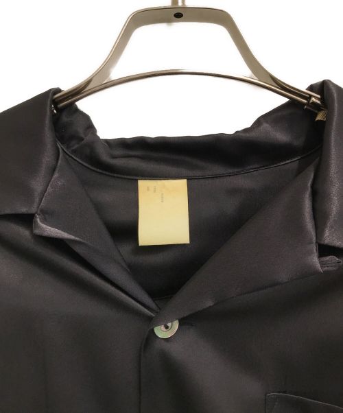 N.HOOLYWOOD（エヌ ハリウッド）N.HOOLYWOOD (エヌ ハリウッド) マリリンモンローオープンカラーシャツ ブラック サイズ:SIZE 38の古着・服飾アイテム