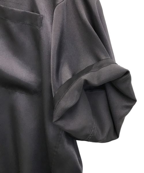 N.HOOLYWOOD（エヌ ハリウッド）N.HOOLYWOOD (エヌ ハリウッド) マリリンモンローオープンカラーシャツ ブラック サイズ:SIZE 38の古着・服飾アイテム