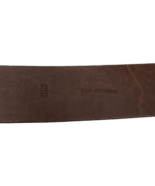 CHANEL（シャネル）CHANEL (シャネル) スライドチェーンロックベルト ブラウン サイズ:SIZE75/30の古着・服飾アイテム