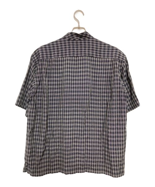 SASQUATCHfabrix.（サスクワッチファブリックス）SASQUATCHfabrix. (サスクワッチファブリックス) ノーカラーシャツ グレー サイズ:SIZE Lの古着・服飾アイテム