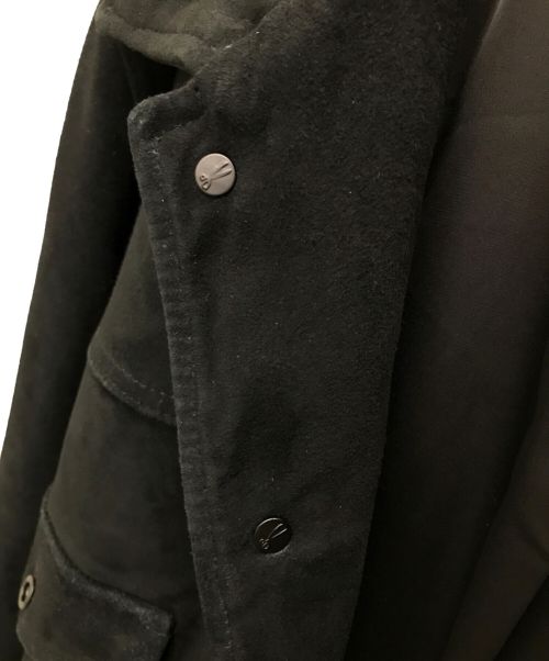 Denham（デンハム）Denham (デンハム) NORTON JACKET SUEDE LEATHER ブラック サイズ:SIZE Mの古着・服飾アイテム