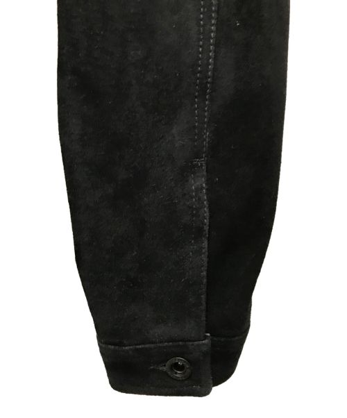 Denham（デンハム）Denham (デンハム) NORTON JACKET SUEDE LEATHER ブラック サイズ:SIZE Mの古着・服飾アイテム