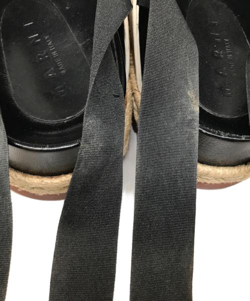 MARNI（マルニ）MARNI (マルニ) アンクルリボン レザー サンダル ベージュ サイズ:37の古着・服飾アイテム