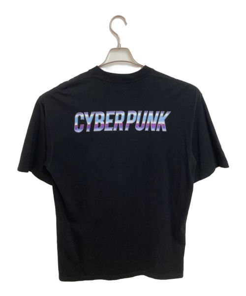 myne（マイン）myne (マイン) CYBERPUNKTシャツ ブラック サイズ:Ｍの古着・服飾アイテム