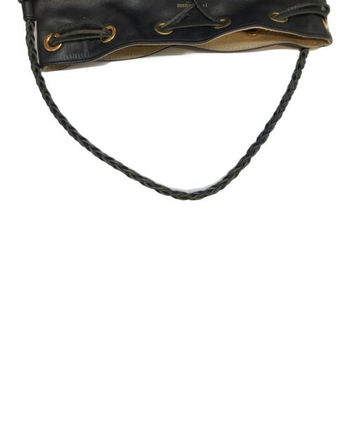 J&M DAVIDSON（ジェイ＆エム デヴィッドソン）J&M DAVIDSON (ジェイ＆エム デヴィッドソン) フリンジレザーハンドバッグ ブラック サイズ:-の古着・服飾アイテム