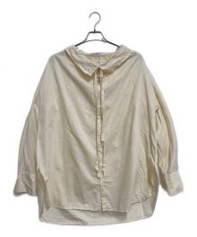 ASTRAET（アストラット）の古着「ヴィクトリアンネックブラウス」｜イエロー